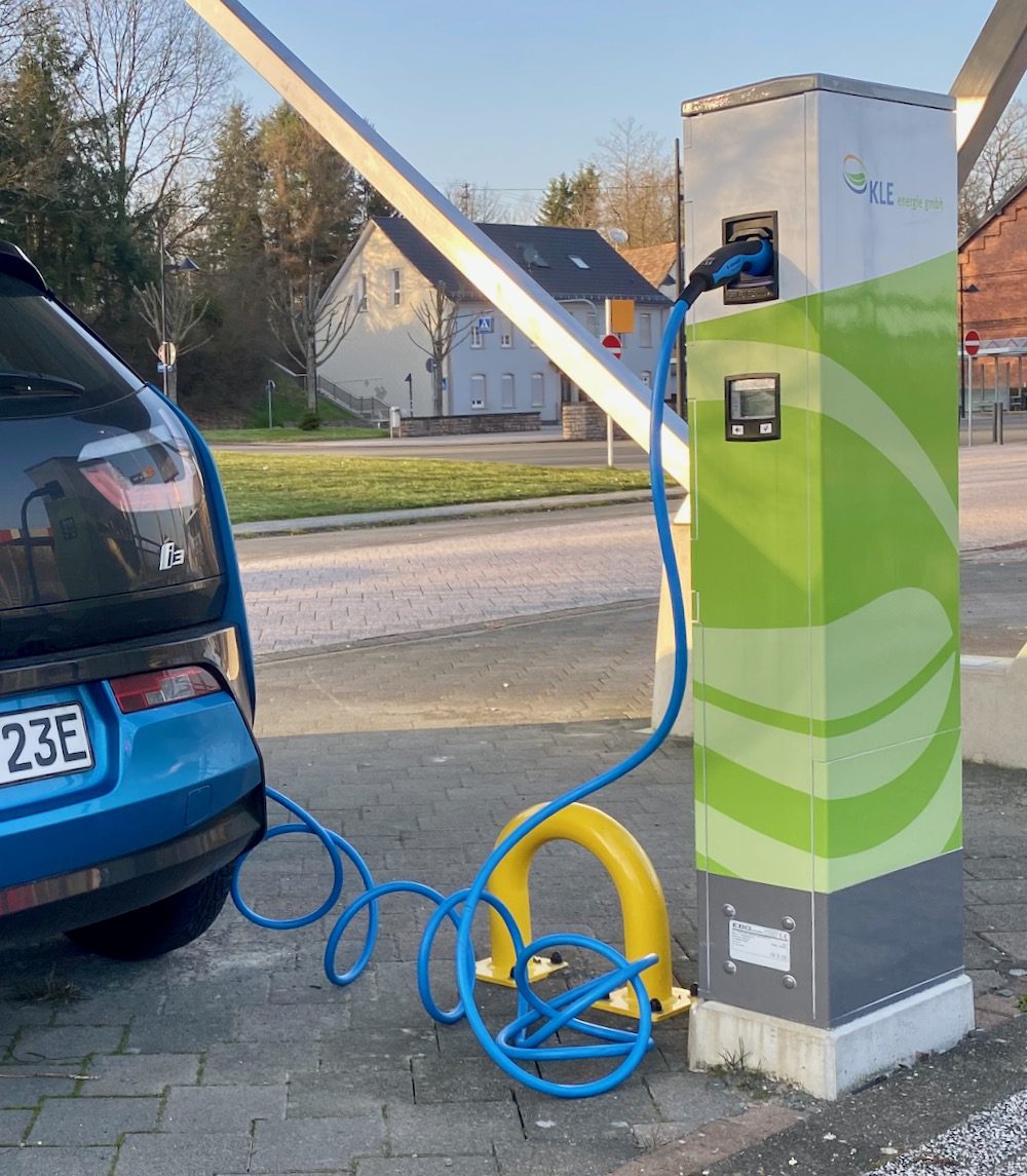 Öffentliche Ladestation