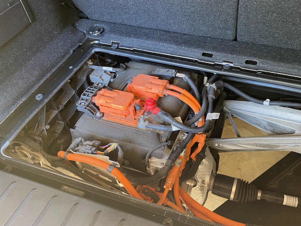 Hintere Serviceklappe BMW i3