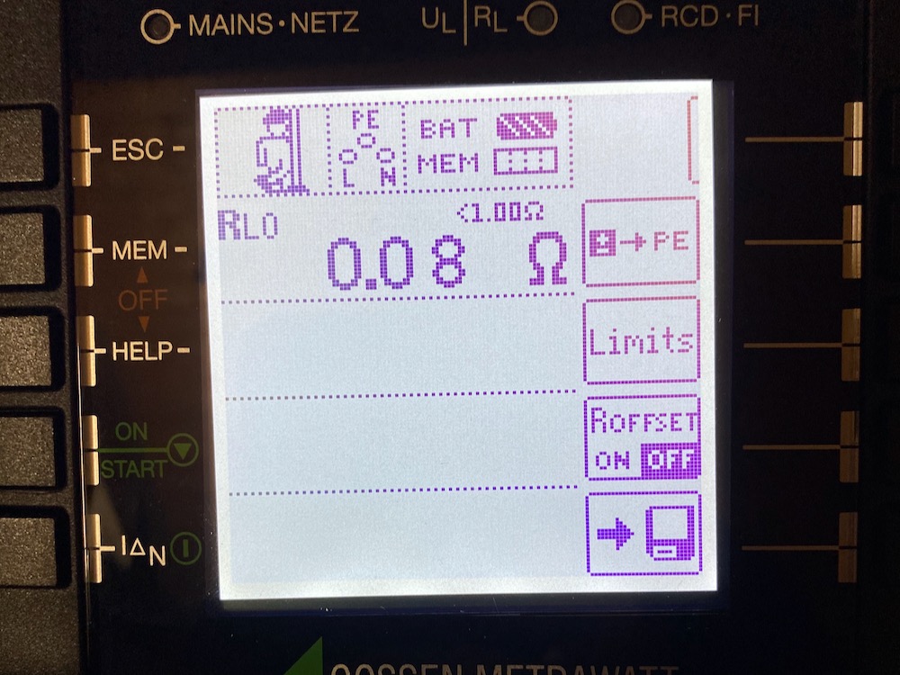 Schutzleiterwiderstand